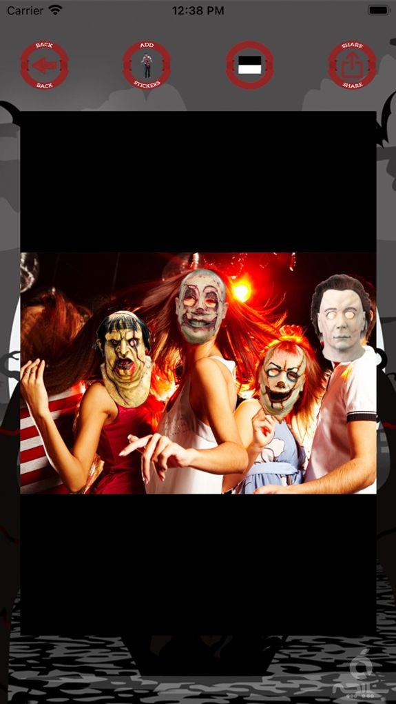 Zombies - photo stickers