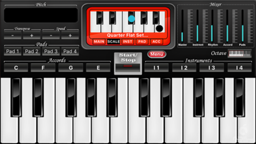 Keyboard Instrument Simulator