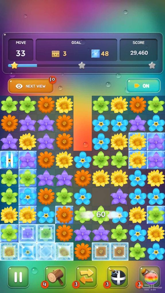 Flower Match Puzzle