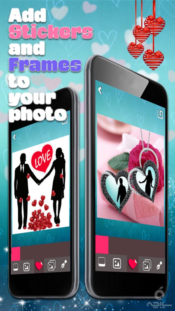 Locket Frames for Love Pics – Filter Your Romantic Photos and Add Sweet Stickers on Virtual Jewelry