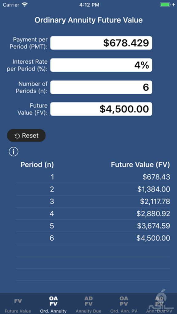 SuperFVCalc: FV, PV, Annuities