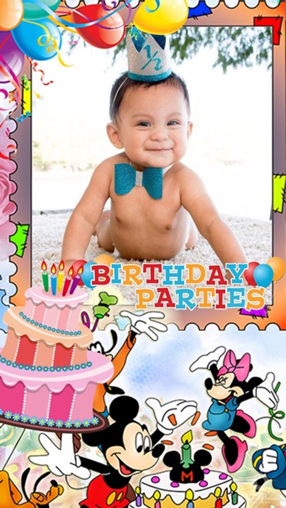 Happy Birthday Photo Frame & Greeting Card.s Maker