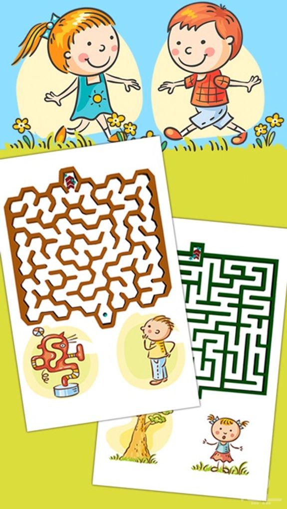 Mazes for Kids - 3D Classic Labyrinth Games