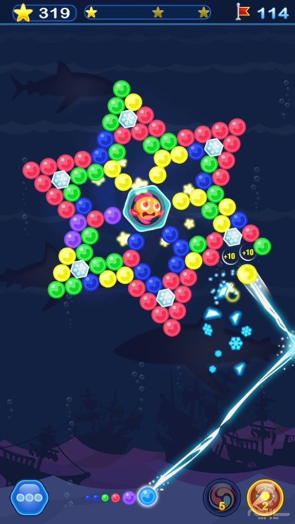 Bubble Shooter - Fish Pop