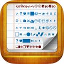 Super Symbols&Fonts  Keyboard with Cool Characters + Icons ToolBox