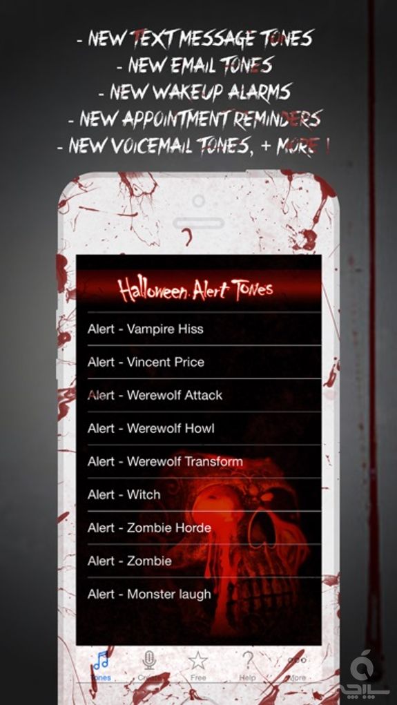 Halloween Alert Tones - Scary new sounds for your iPhone