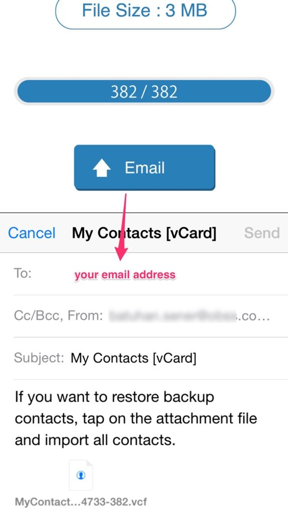 My Contacts Backup Pro