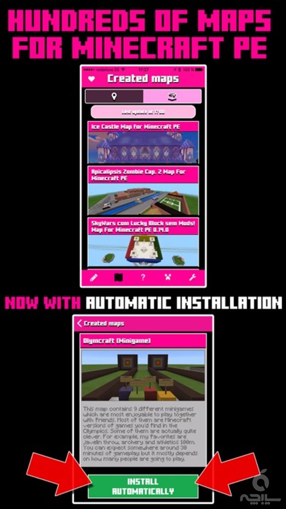 Maps for Minecraft : Pocket Edition