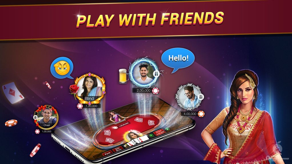 Teen Patti Gold, Poker & Rummy