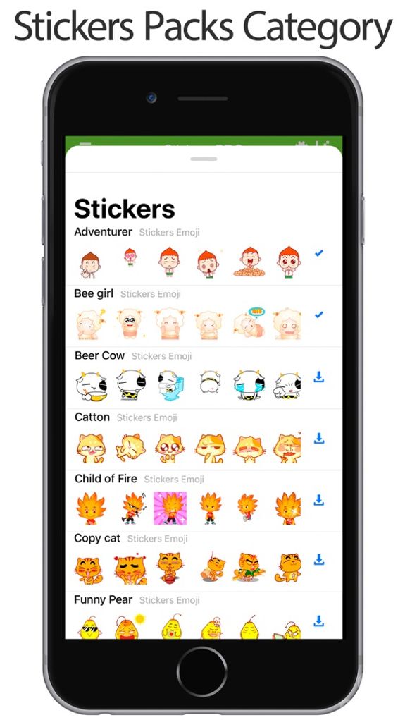 Stickers Packs for WhatsApp!