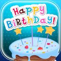 Virtual B-day Card Make.r – Wish Happy Birthday with Decorative Background and Colorful Text
