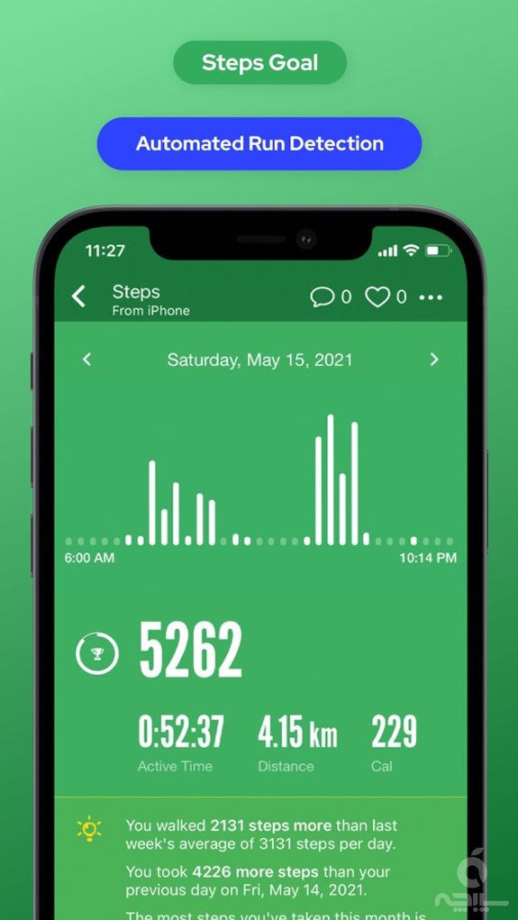 Argus: Calorie Counter & Step