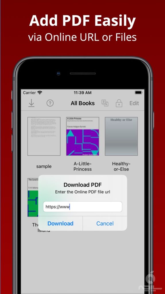 Simple PDF Reader App