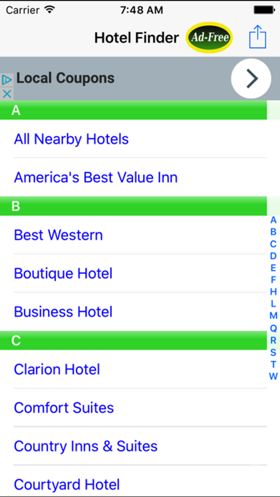 Hotel Finder: Find Nearest Hotels & Motels Near Me