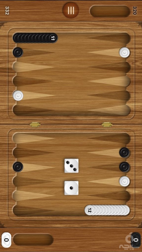 Narde - long backgammon