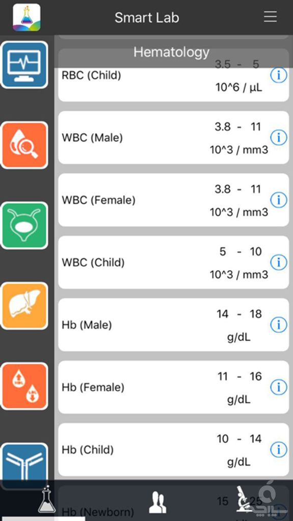 Smart Lab ( تحلیل هوشمند آزمایشات پزشکی )