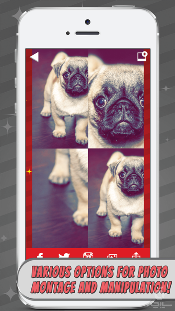 Mirror Reflection Photo Editor–Blend & Split Pics