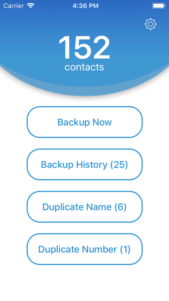 Contact Manager & Backup