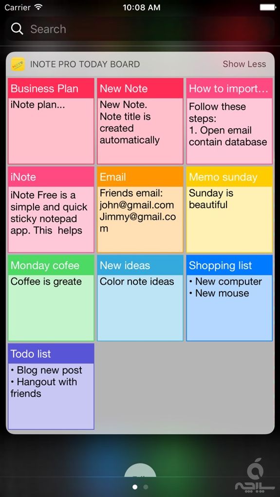 iNote Pro - Sticky Color Note