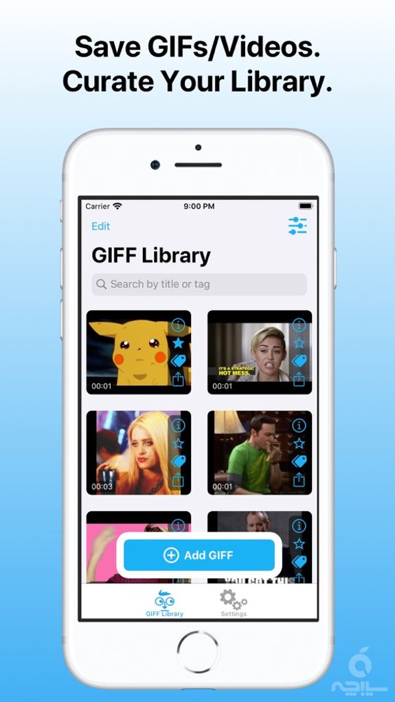 GIFF: Download GIF/Videos