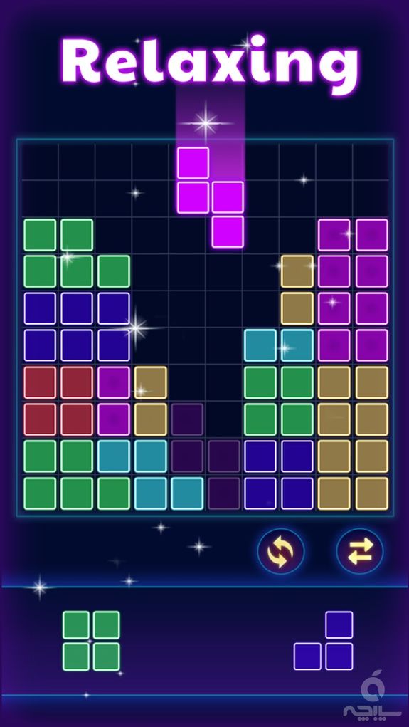 Glow Block Puzzle