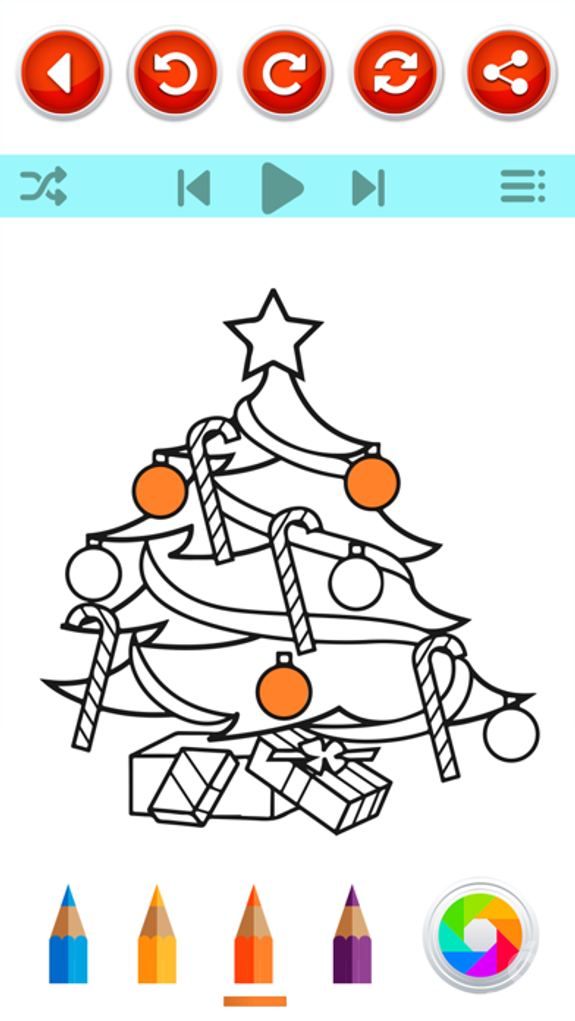 Merry Christmas Coloring Book for Kids: Xmas Games