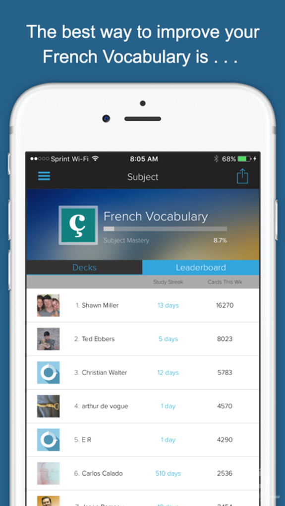 Learn French Vocab!