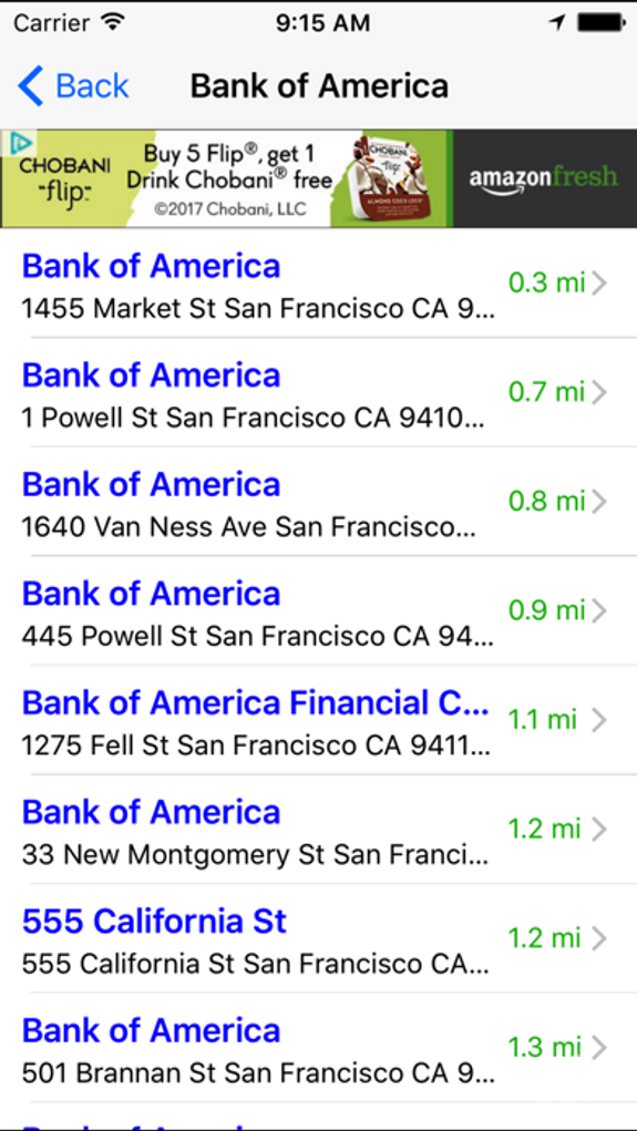 Bank & ATM Finder: Banks & ATMs Mobile Locator