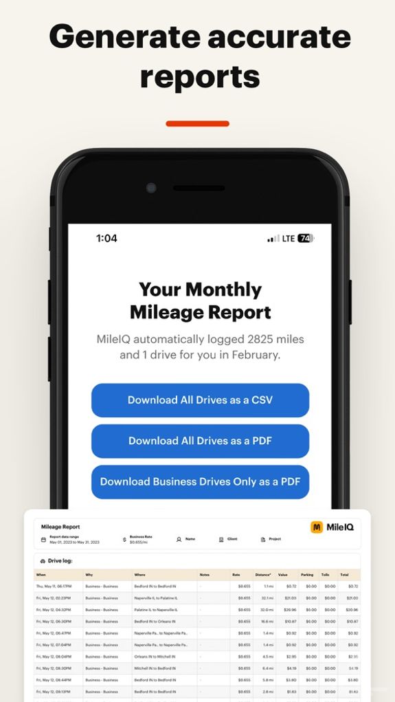 MileIQ: Mileage Tracker & Log