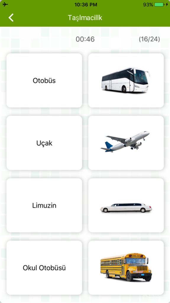 Turkish Flashcard for Learning