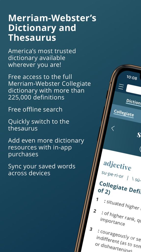 دیکشنری انگلیسی-انگلیسی Merriam-Webster