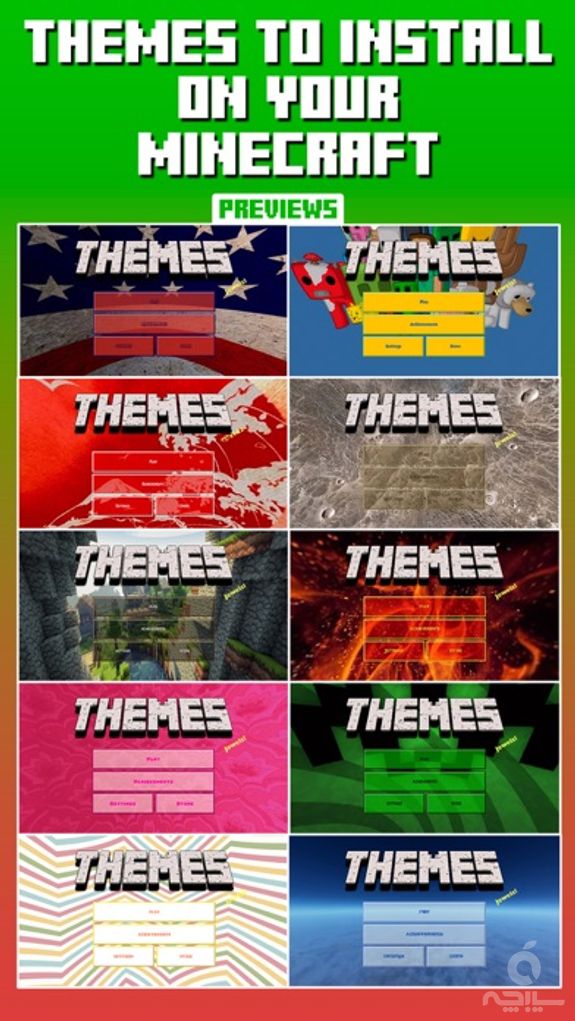 Themes for Minecraft