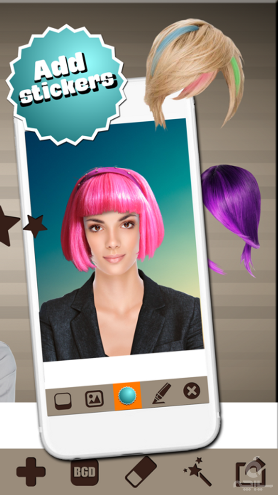 Hairstyles & Barber Shop – Try Hair Styles or Cool Beard in Picture Editor for Virtual Makeover