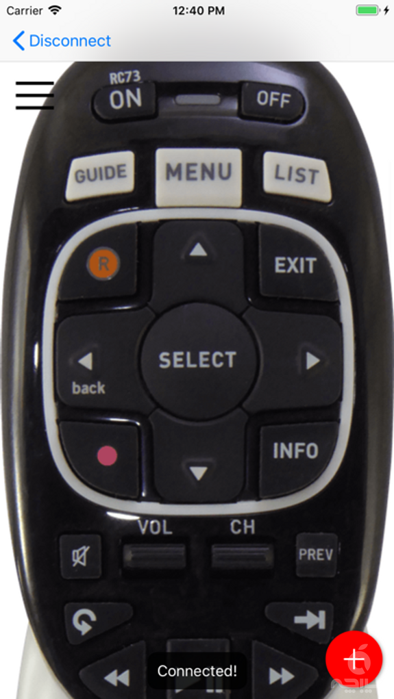 Remote control for DirecTV