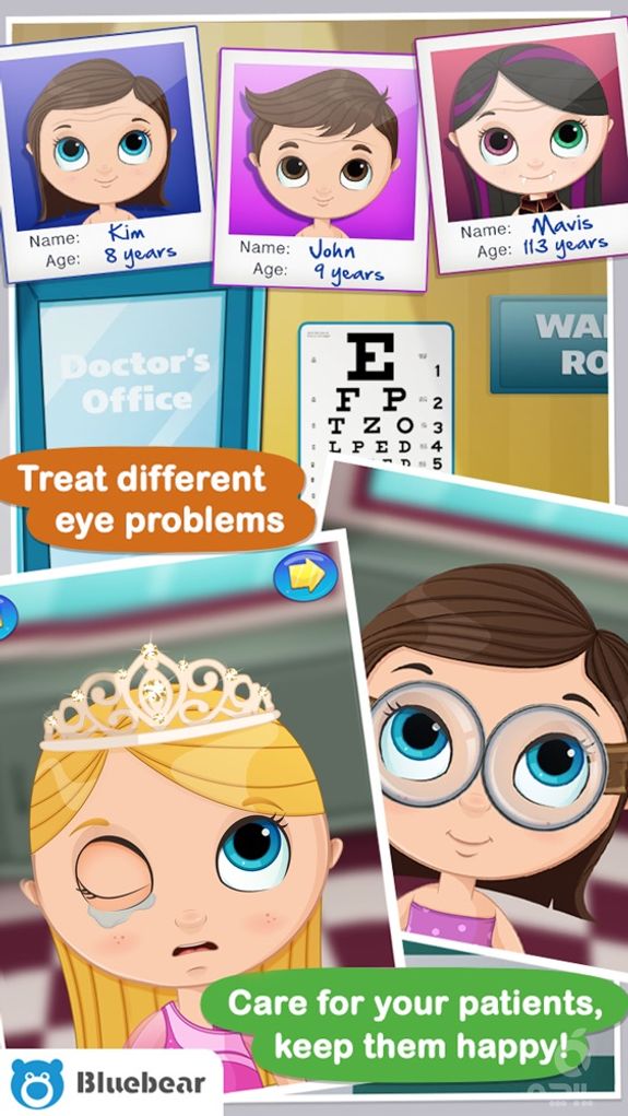 Eye Doctor - Kids games