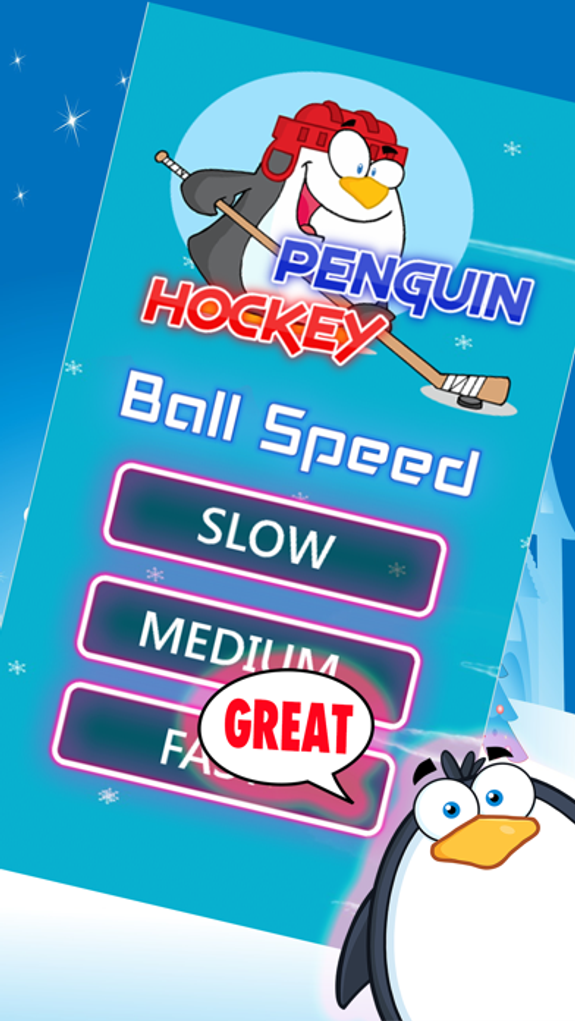 Penguin Fight Glow Ice Hockey Shootout Extreme