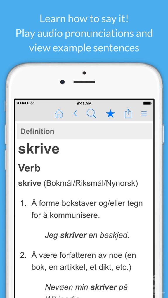 Norwegian Dictionary.