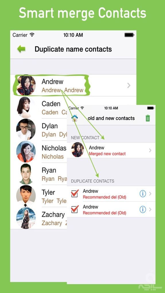 Smart Cleaner - clean contacts