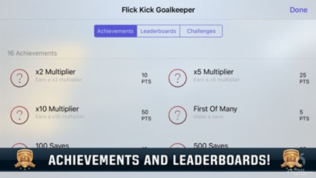 Flick Kick Goalkeeper