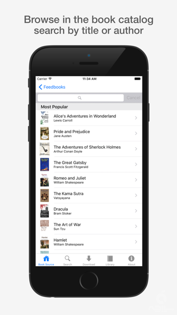 eBook Library Pro - search & get books for iPhone