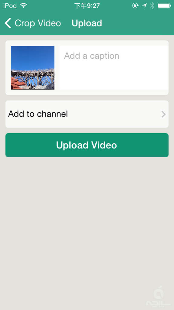 Custom Video Uploader for Vine - Upload custom videos to Vine from your camera roll