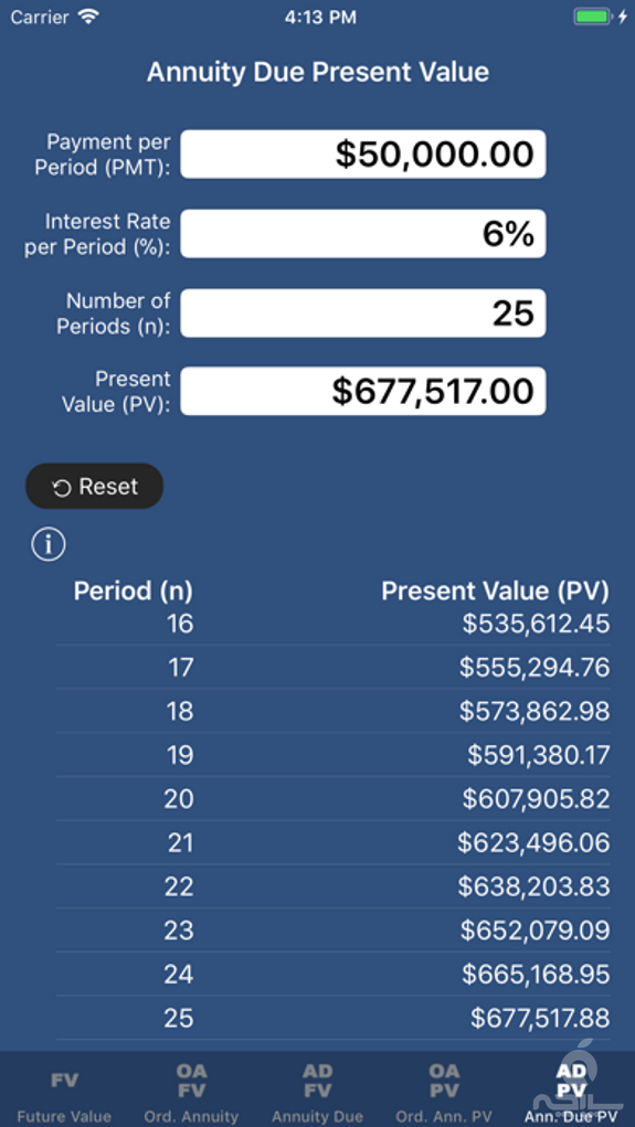 SuperFVCalc: FV, PV, Annuities