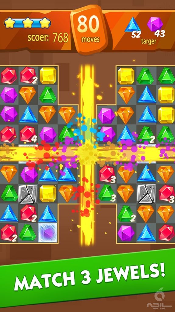 Jewel Fever - Match 3 Games