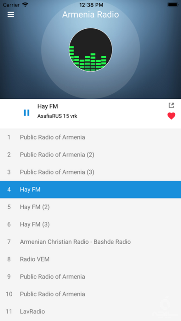 Armenia Radio: Armenian FM