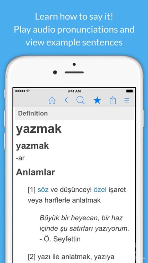 Turkish Dictionary & Thesaurus