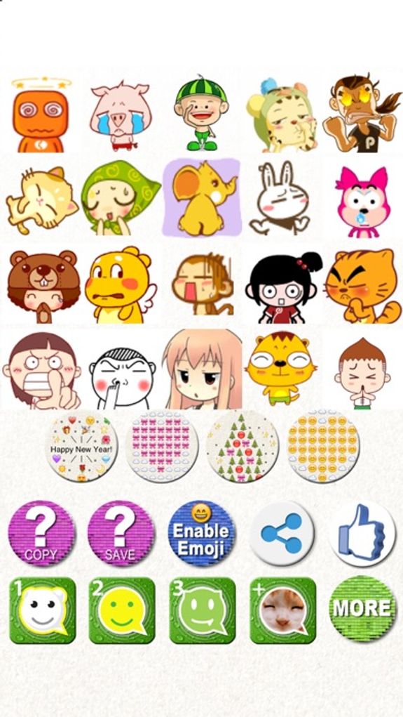 Stickers Free2 -Gif Photo for WhatsApp,WeChat,Line,Snapchat,Facebook,SMS,QQ,Kik,Twitter,Telegram