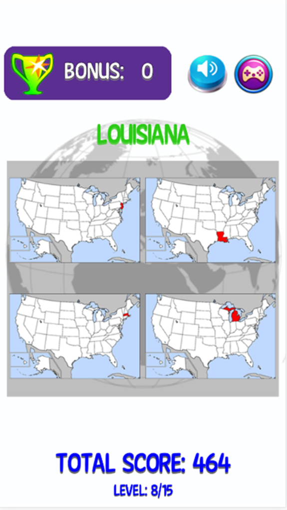 50 United States Of America Geography Map Quiz - Guess The Country,US States And Capital City Of USA Today