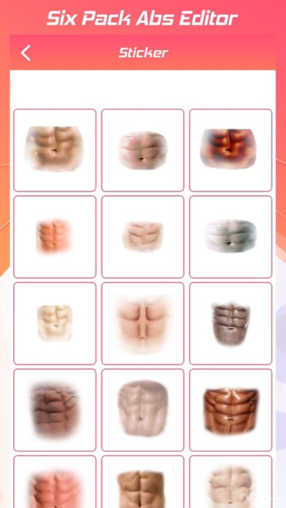 Six Pack Abs Editor