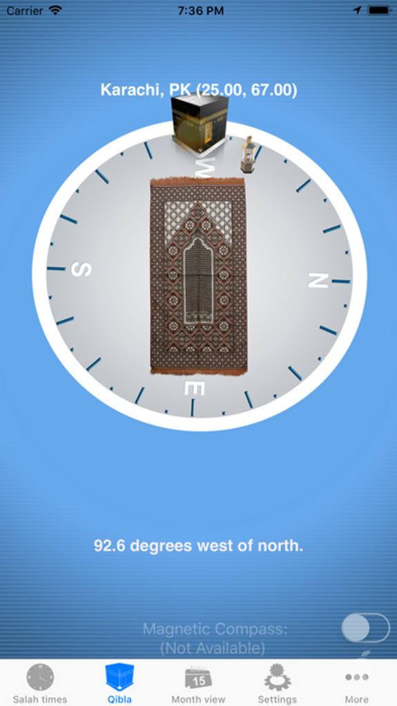 Salah Clock, Prayer & Qibla