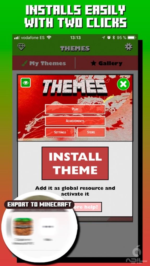 Themes for Minecraft